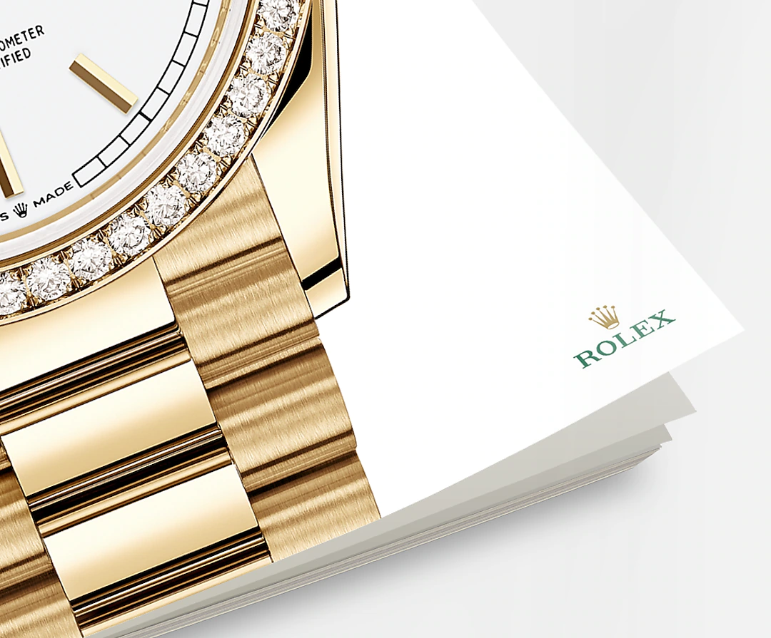 Day-Date, 36mm, 18k Yellow Gold, Ref# 128348rbr-0047
