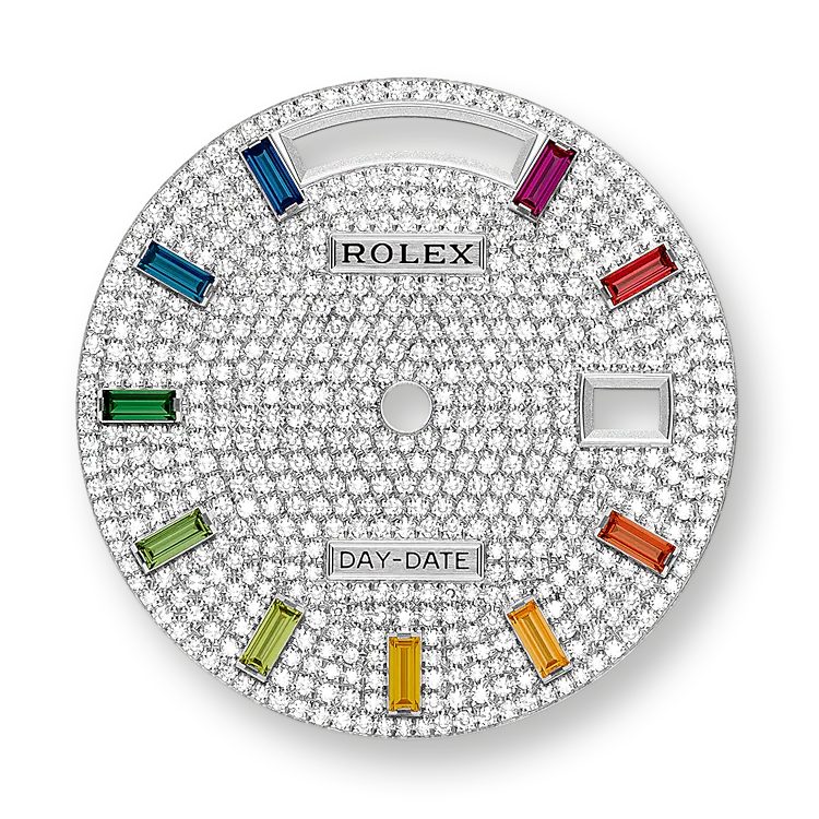 Day-Date, 36mm, Platinum and Diamonds, Ref# 128396tbr-0006