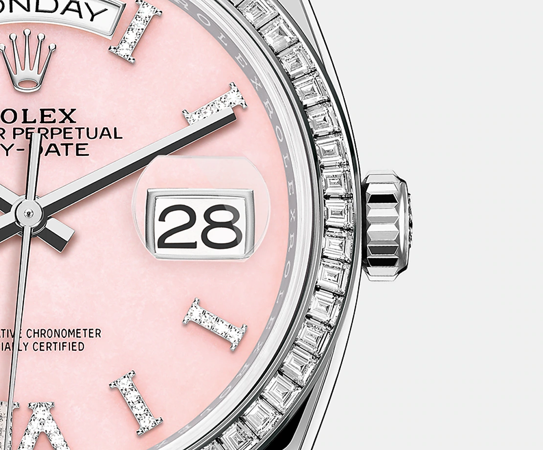 Day-Date, 36mm, Platinum and Diamonds, Ref# 128396tbr-0009
