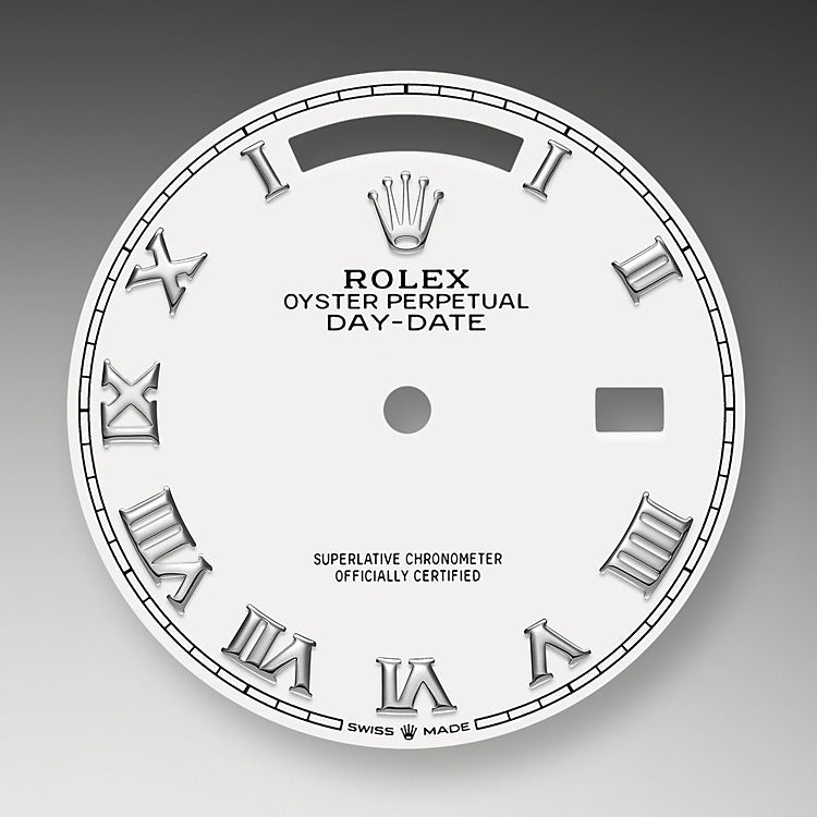 Day-Date, 36mm, Platinum and Diamonds, Ref# 128396tbr-0010