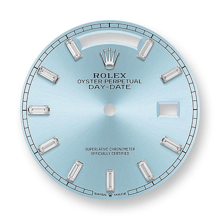 Day-Date, 36mm, Platinum, Ref# 128236-0009