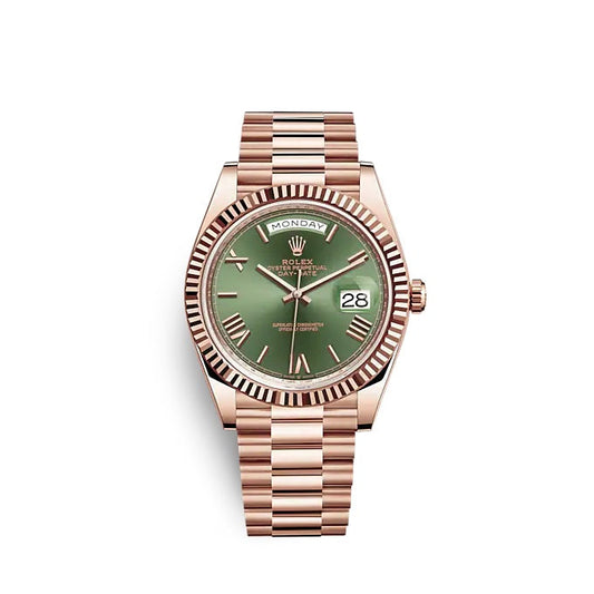 Day-Date 40 Everose gold Ref# 228235-0025