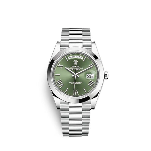 Day-Date 40 Platinum Ref# 228206-0027