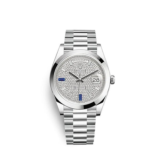 Day-Date 40 Platinum Ref# 228206-0029