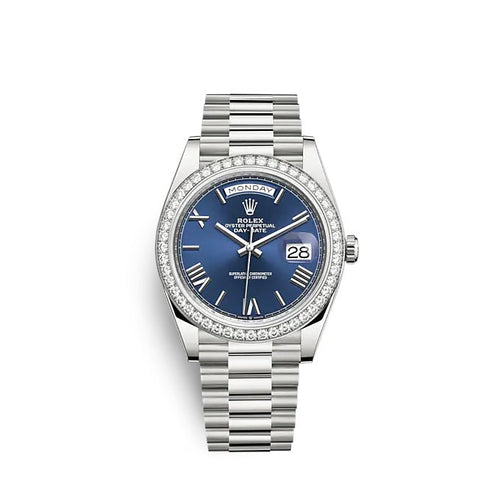 Day-Date 40 White gold Ref# 228349RBR-0005
