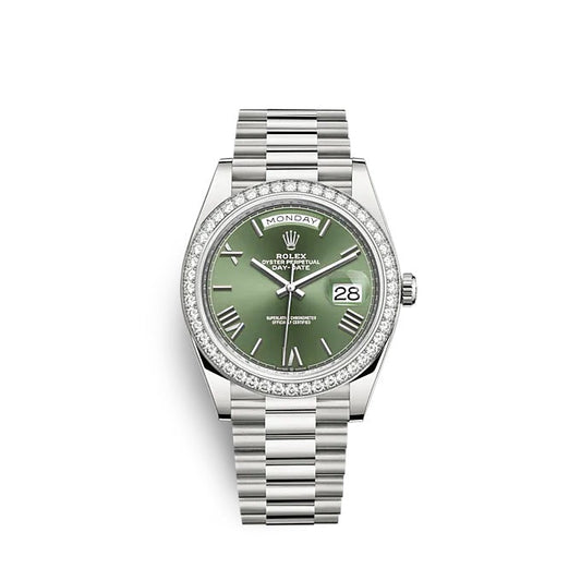 Day-Date 40 White gold Ref# 228349RBR-0030