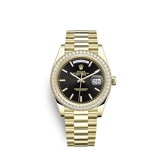 Day-Date 40 Yellow gold Ref# 228348RBR-0004