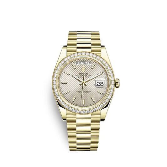 Day-Date 40 Yellow gold Ref# 228348RBR-0005