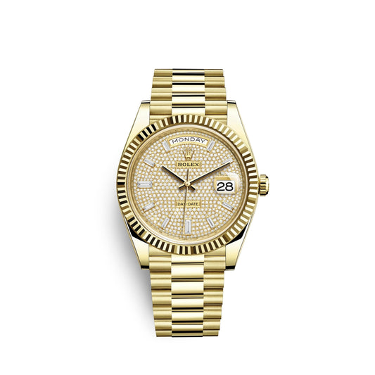 Day-Date, 40mm, 18k Yellow Gold, Ref# 228238-0054