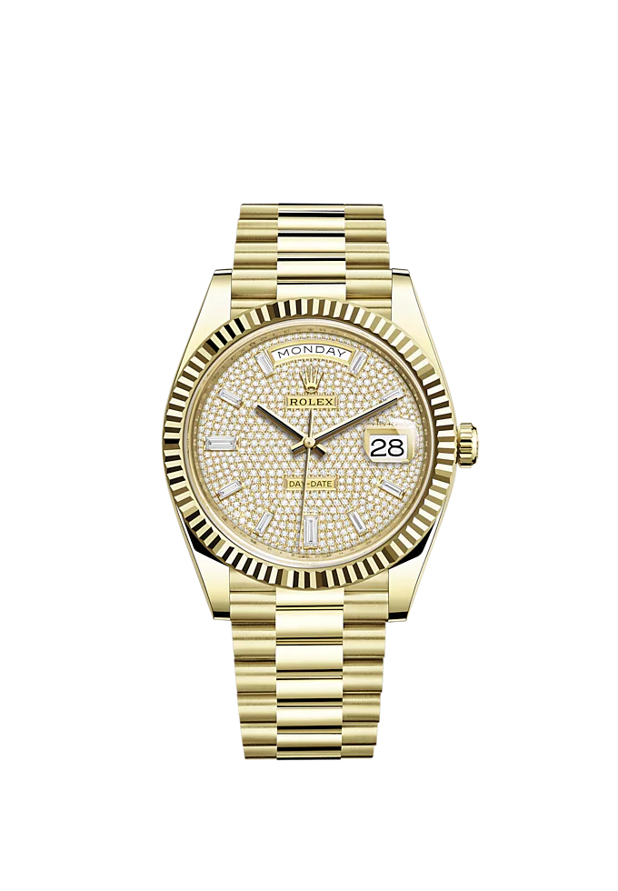 Day-Date, 40mm, 18k Yellow Gold, Ref# 228238-0054