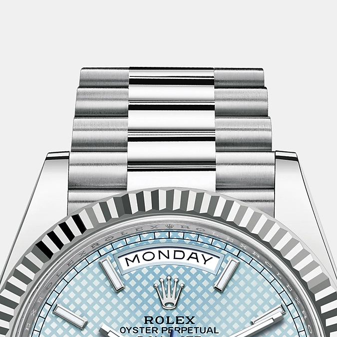 Day-Date, 40mm, Platinum, Ref# 228236-0005
