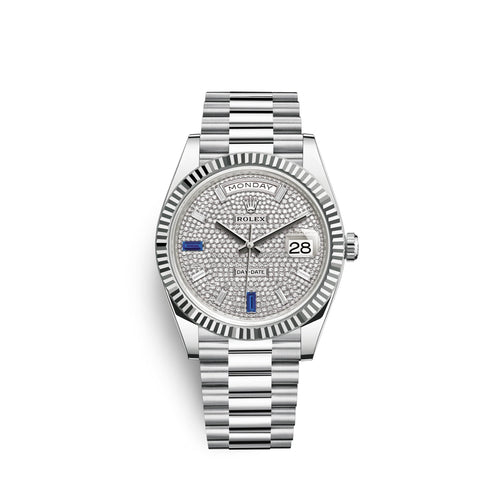 Day-Date, 40mm, Platinum, Ref# 228236-0009