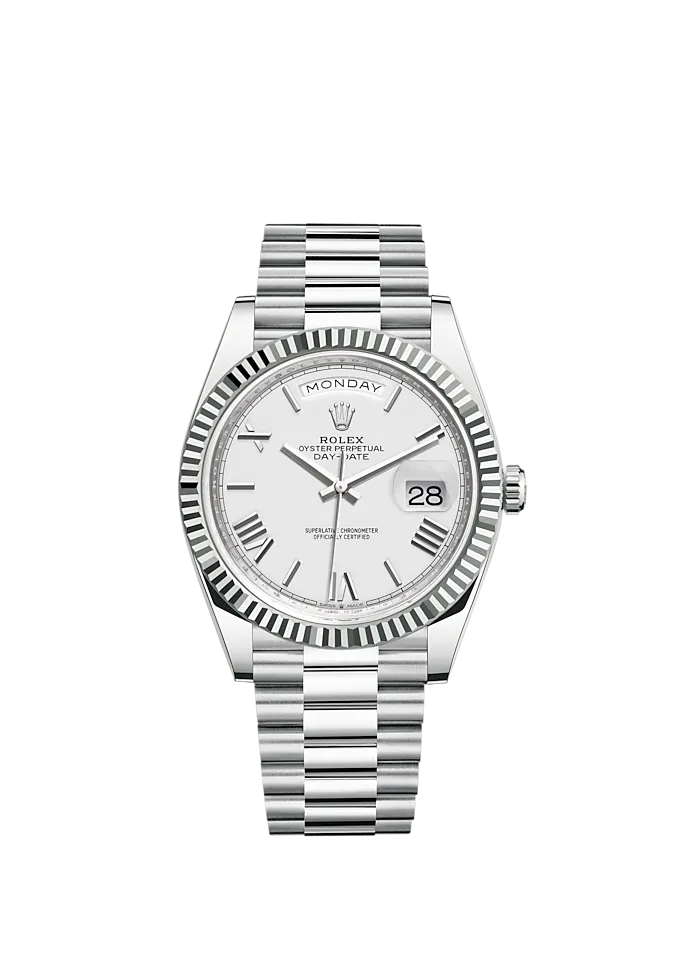 Day-Date, 40mm, Platinum, Ref# 228236-0010