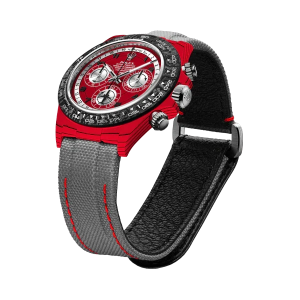 Diw Daytona avia red 40mm oyster red quartz