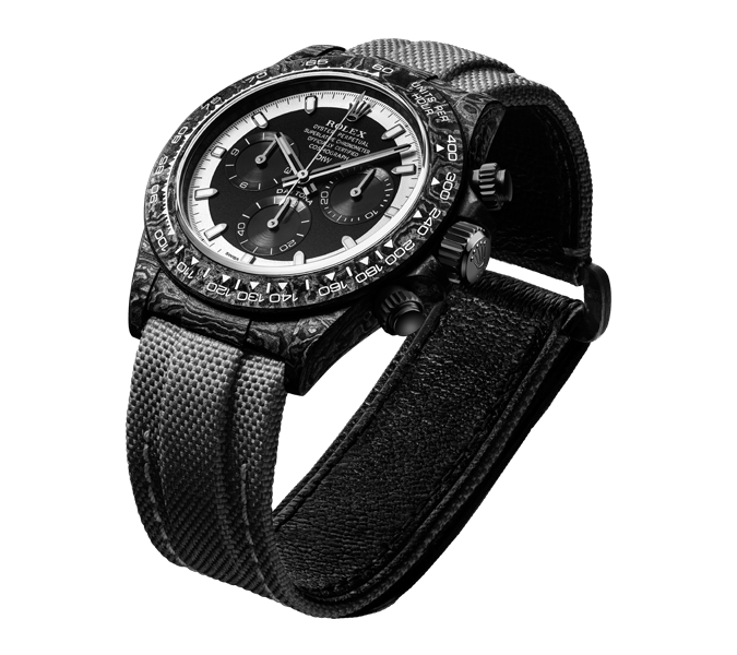 Diw Daytona carbon cream invert 40mm oyster black