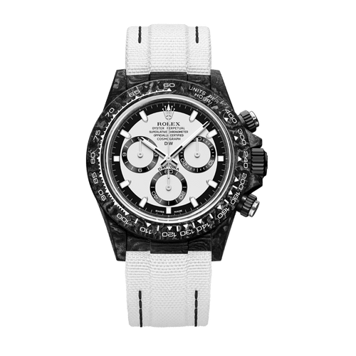 Diw Daytona carbon cream v2 40mm oyster black
