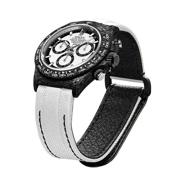 Diw Daytona carbon cream v2 40mm oyster black