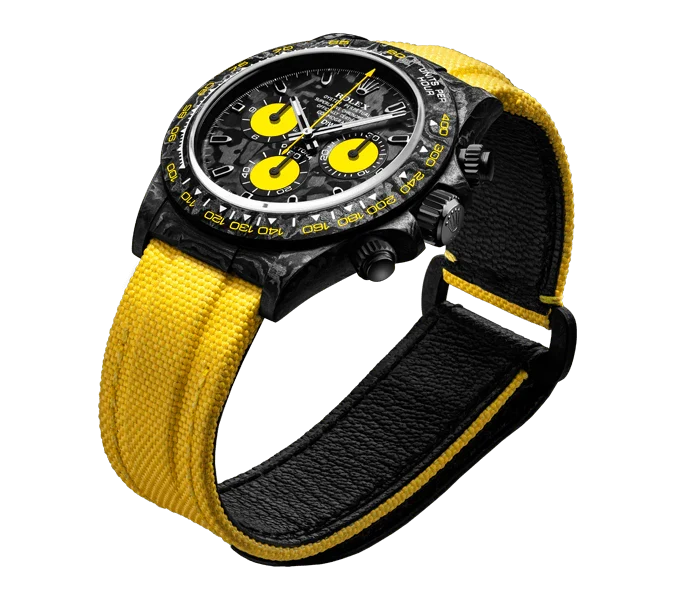 Diw Daytona carbon lemon edition 40mm oyster black