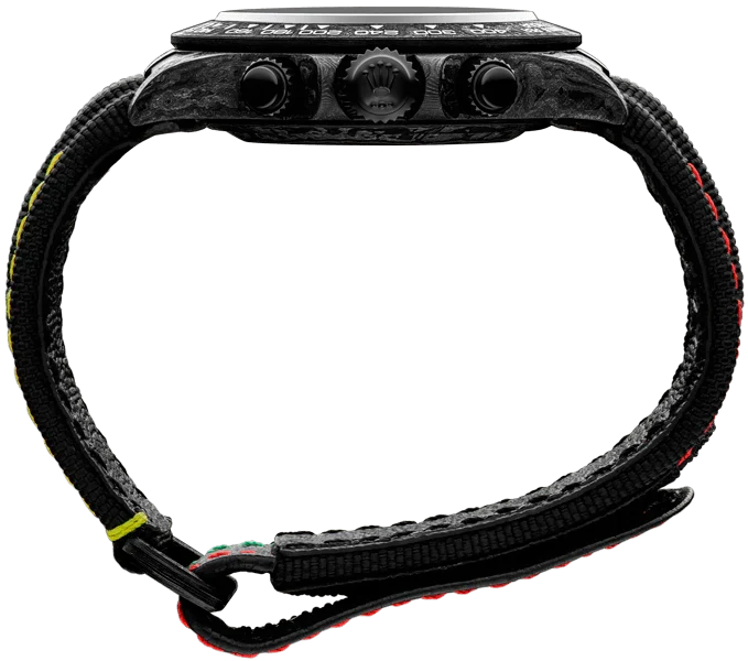 Diw Daytona carbon motley 40mm oyster black