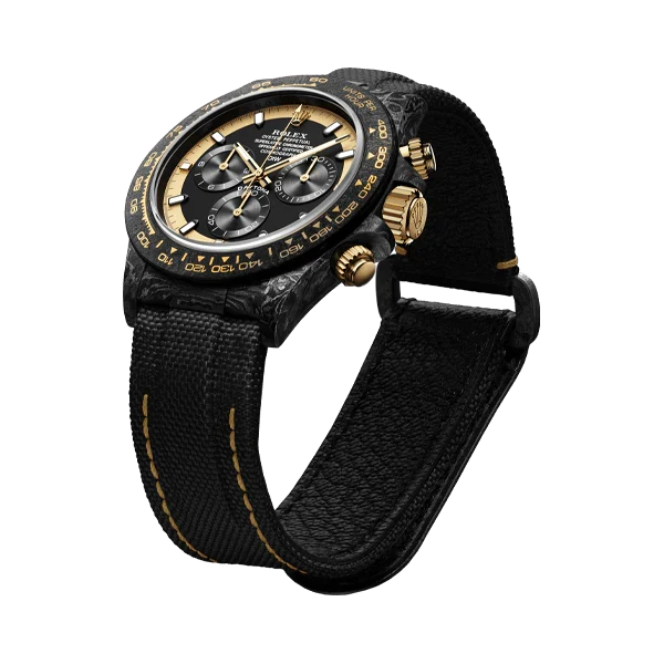Diw Daytona cream invert gold 40mm oyster black