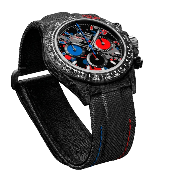 Diw Daytona motley 3s series 40mm oyster black