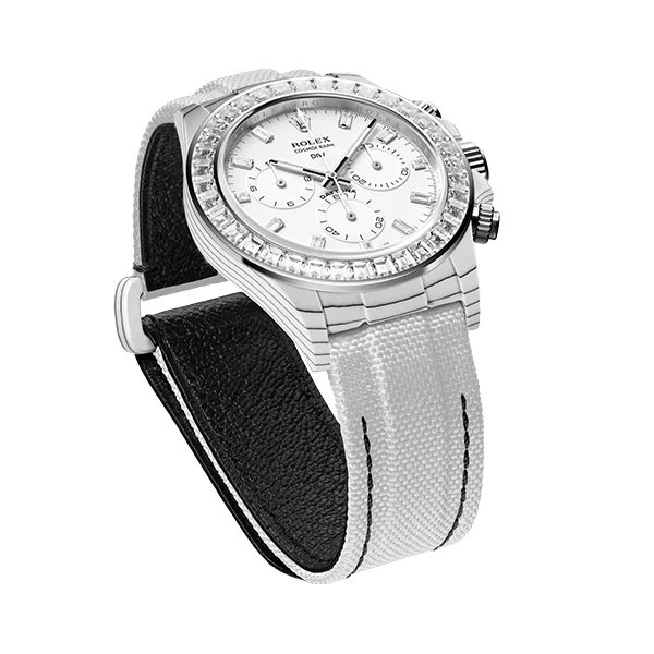 Diw Daytona quartz fiber crystal 40mm carbon