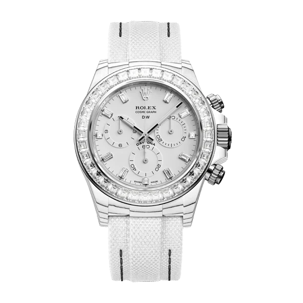Diw Daytona quartz fiber crystal 40mm carbon