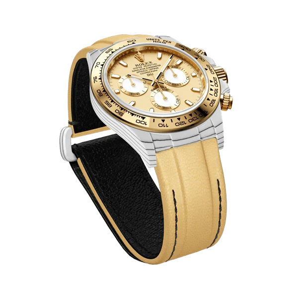 Diw Daytona quartz fiber golden essence 40mm oyster black