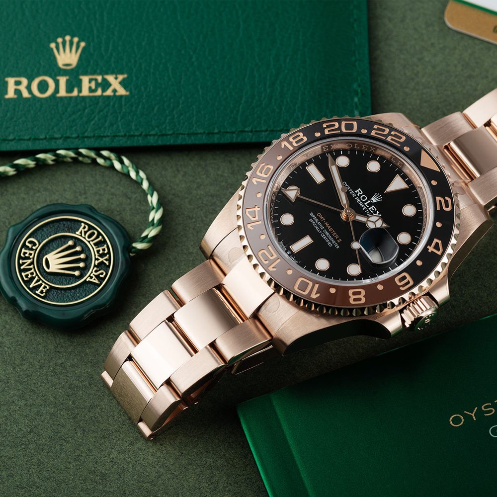 GMT-Master II 18K Everose Rose Gold “The Rootbeer”(Ref# 126715CHNR)