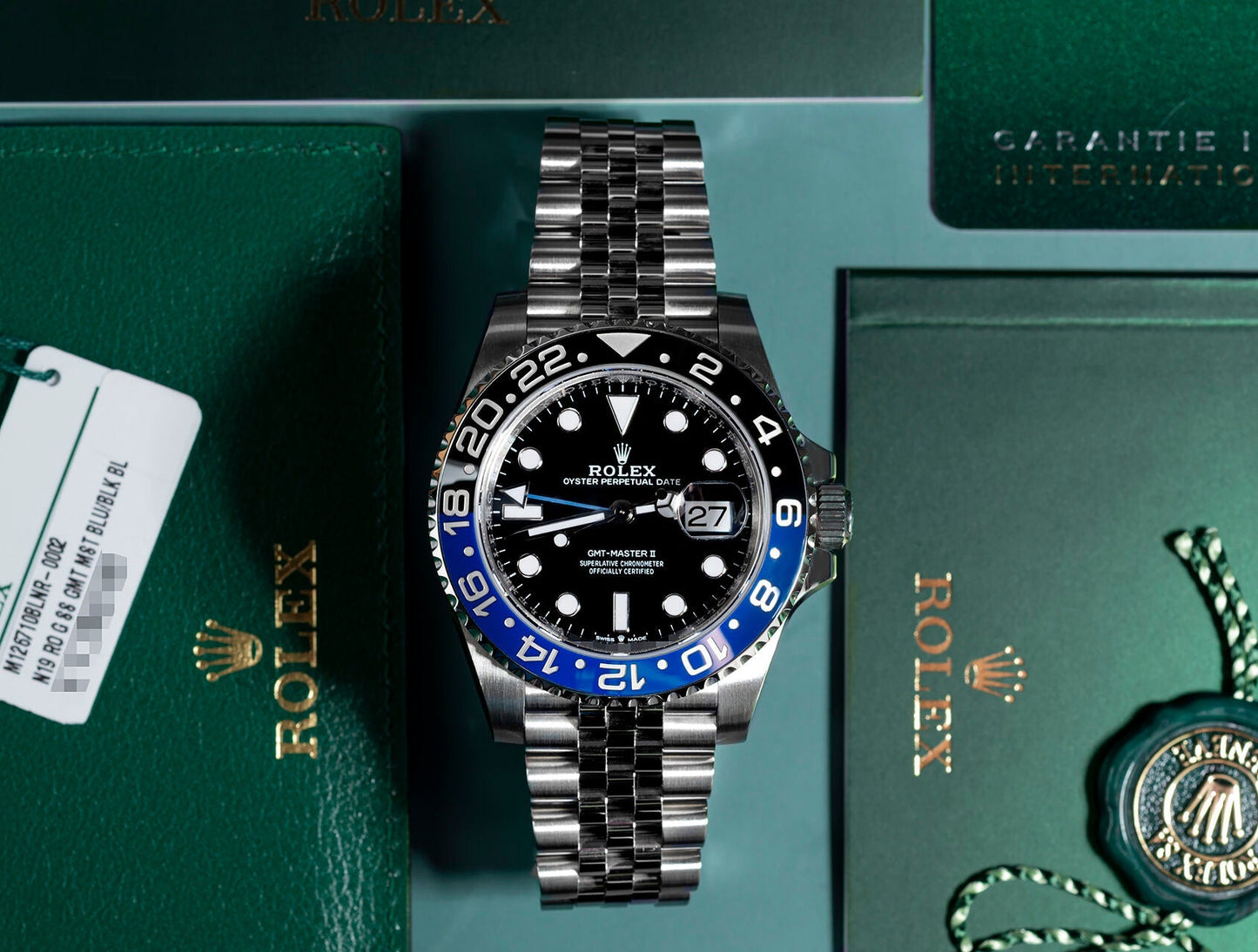 GMT-Master II Batman Jubilee Men’s Watch 126710BLNR-0002