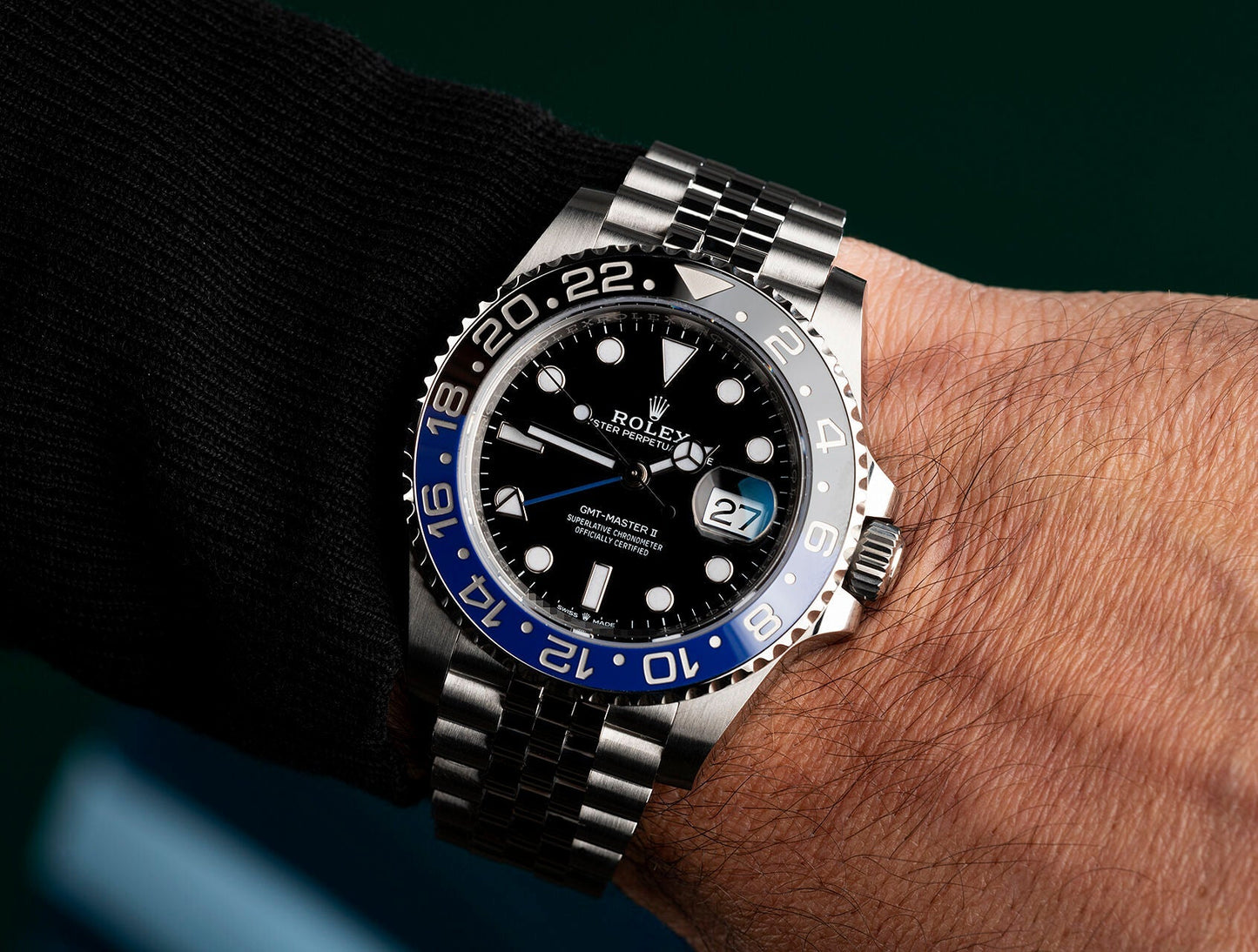 GMT-Master II Batman Jubilee Men’s Watch 126710BLNR-0002