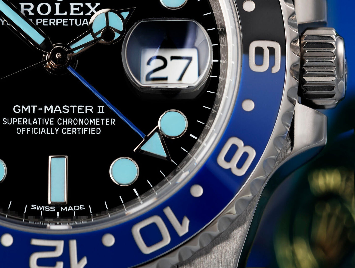 GMT-Master II Batman Jubilee Men’s Watch 126710BLNR-0002