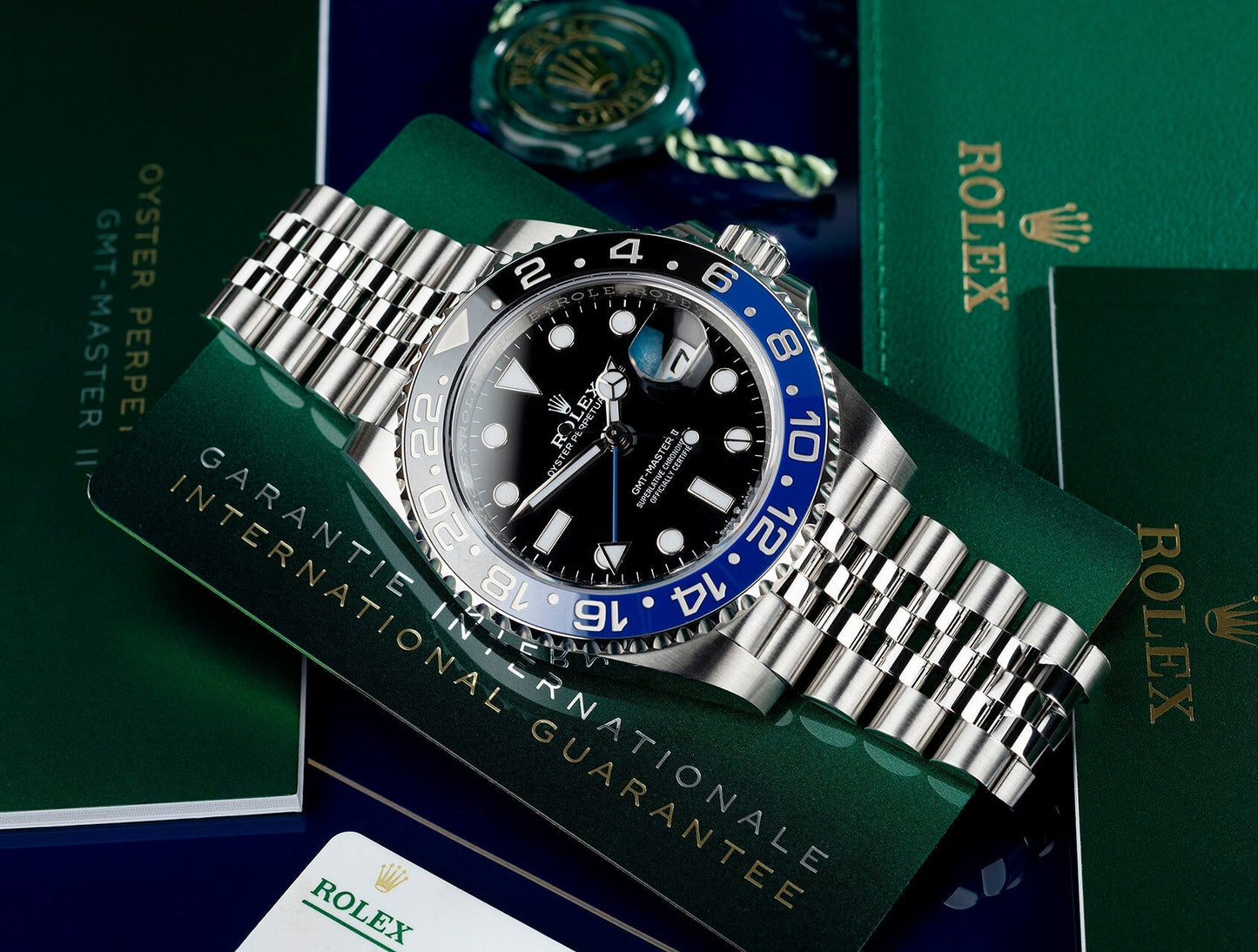 GMT-Master II Batman Jubilee Men’s Watch 126710BLNR-0002