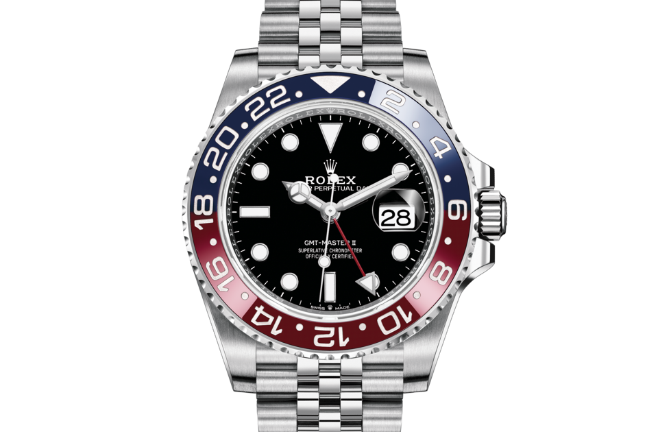 GMT-Master II M126713GRNR-0001 Oyster, 40 mm, Oystersteel and yellow gold