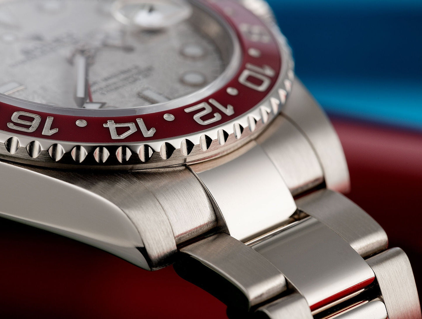 GMT-MASTER II  Oyster, 40 mm, white gold M126719BLRO-0002