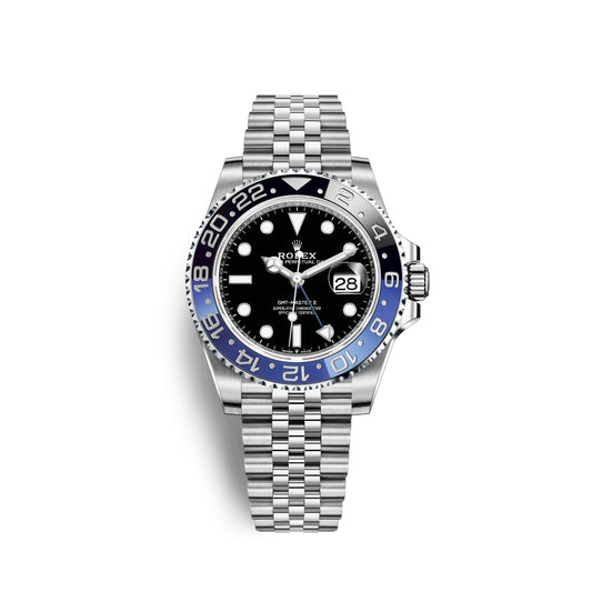 GMT-Master II, Stainless steel, 40mm, Ref# 126710blnr-0002