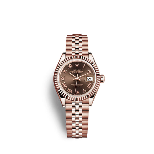 Lady-Datejust 28, 18k Everose Gold, Ref# 279175-0015