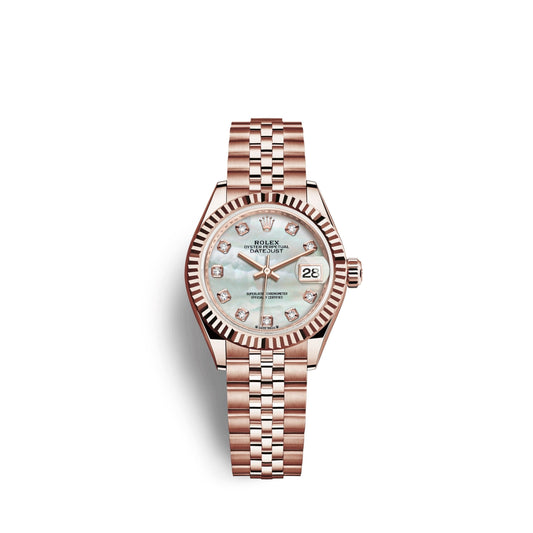 Lady-Datejust 28, 18k Everose Gold, Ref# 279175-0018