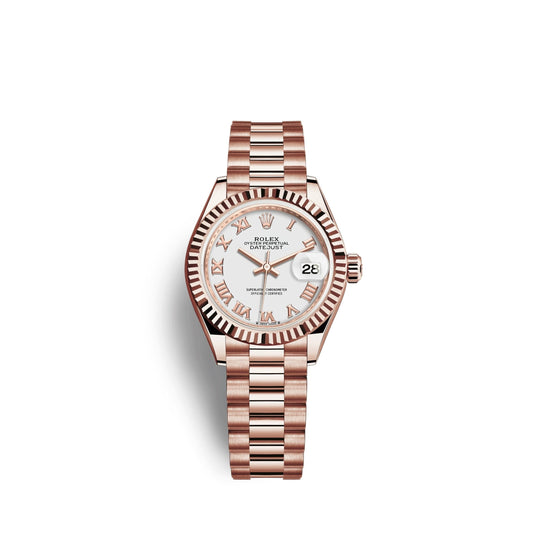 Lady-Datejust 28, 18k Everose Gold, Ref# 279175-0021