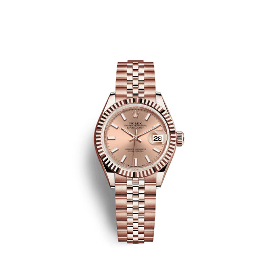 Lady-Datejust 28, 18k Everose Gold, Ref# 279175-0026