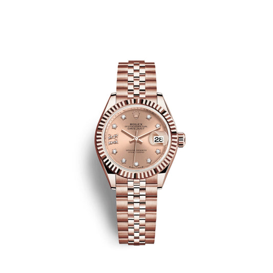 Lady-Datejust 28, 18k Everose Gold, Ref# 279175-0030