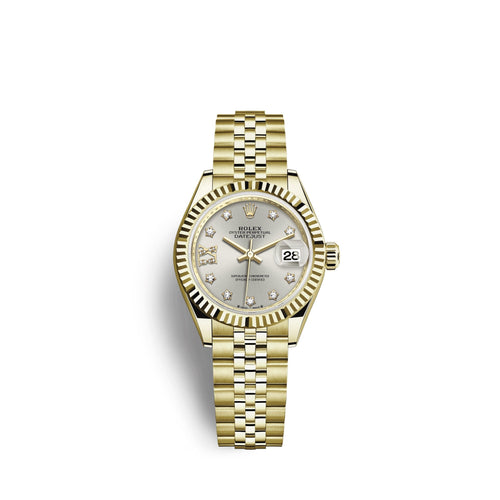Lady-Datejust 28, 18k Yellow Gold, Ref# 279178-0004
