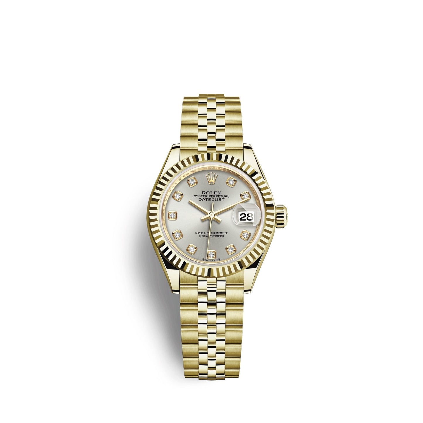Lady-Datejust 28, 18k Yellow Gold, Ref# 279178-0016
