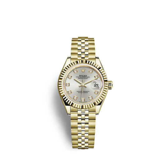 Lady-Datejust 28, 18k Yellow Gold, Ref# 279178-0016