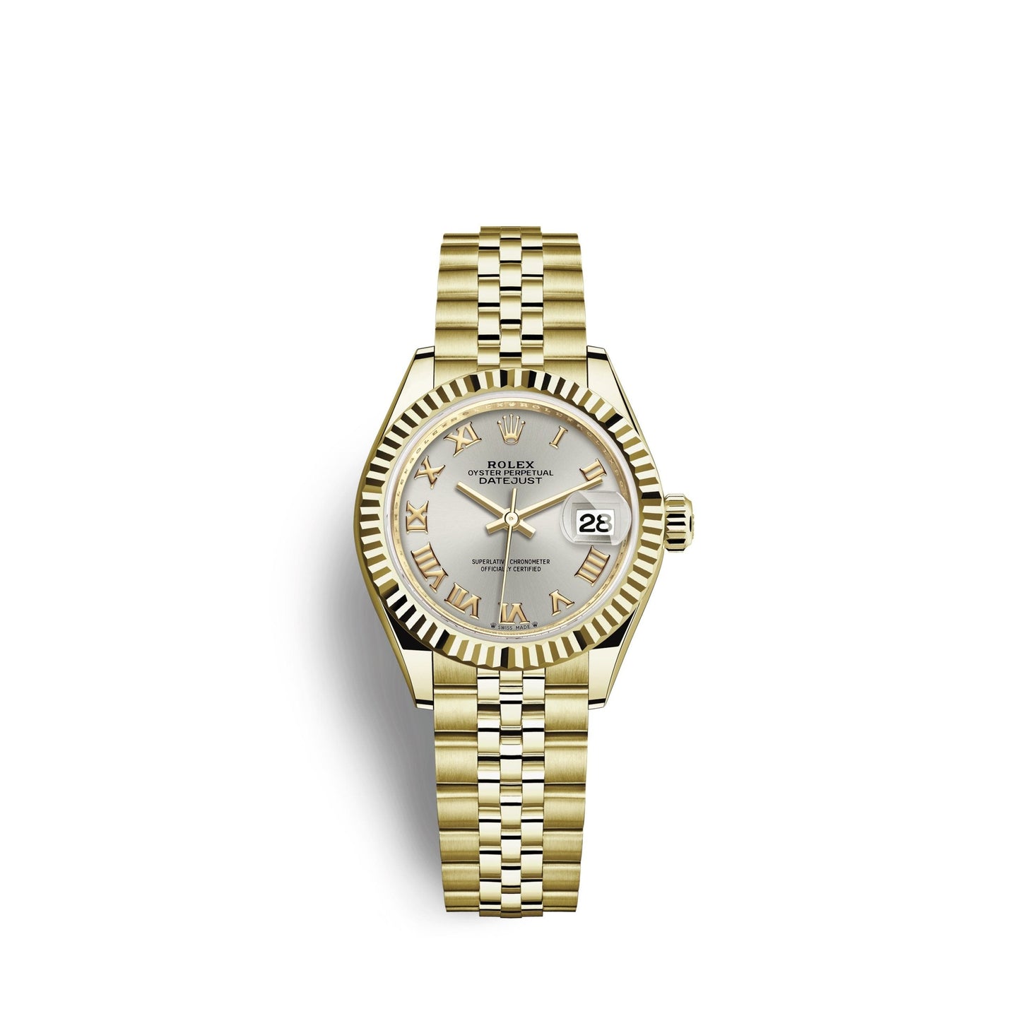 Lady-Datejust 28, 18k Yellow Gold, Ref# 279178-0021