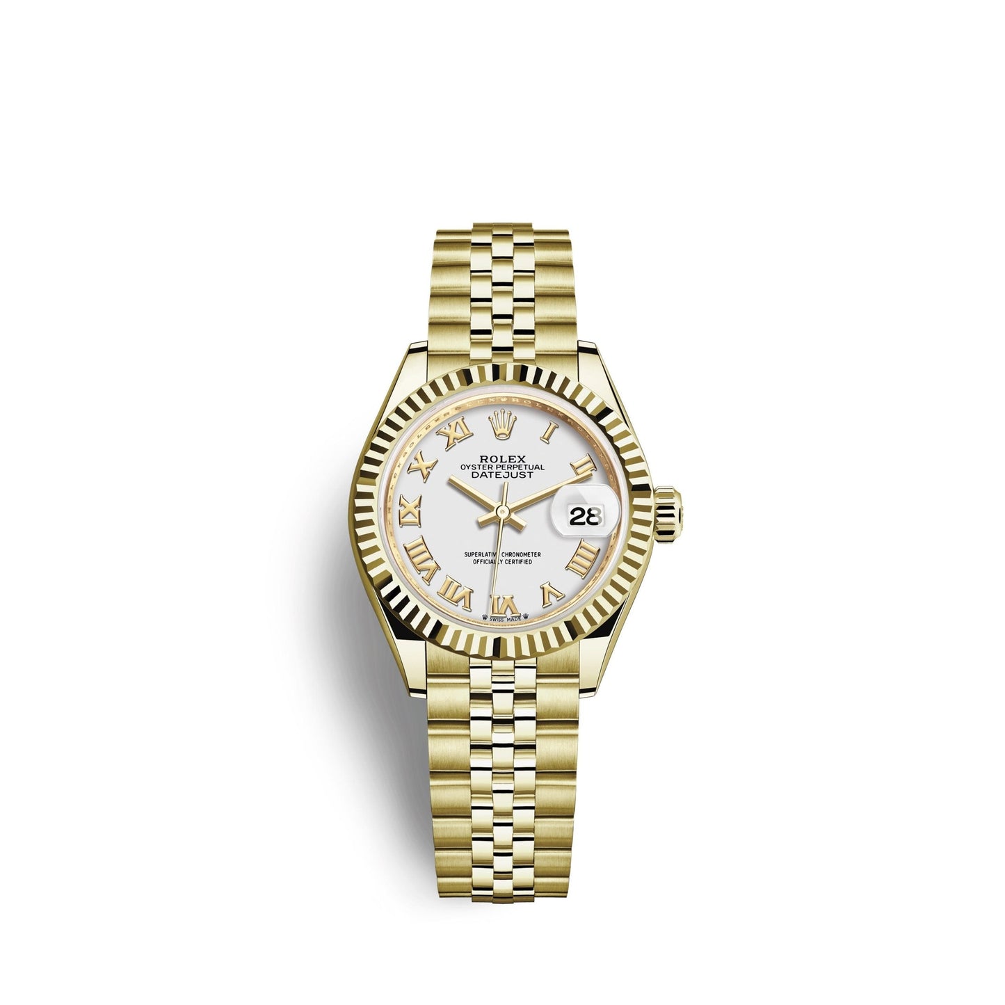 Lady-Datejust 28, 18k Yellow Gold, Ref# 279178-0030