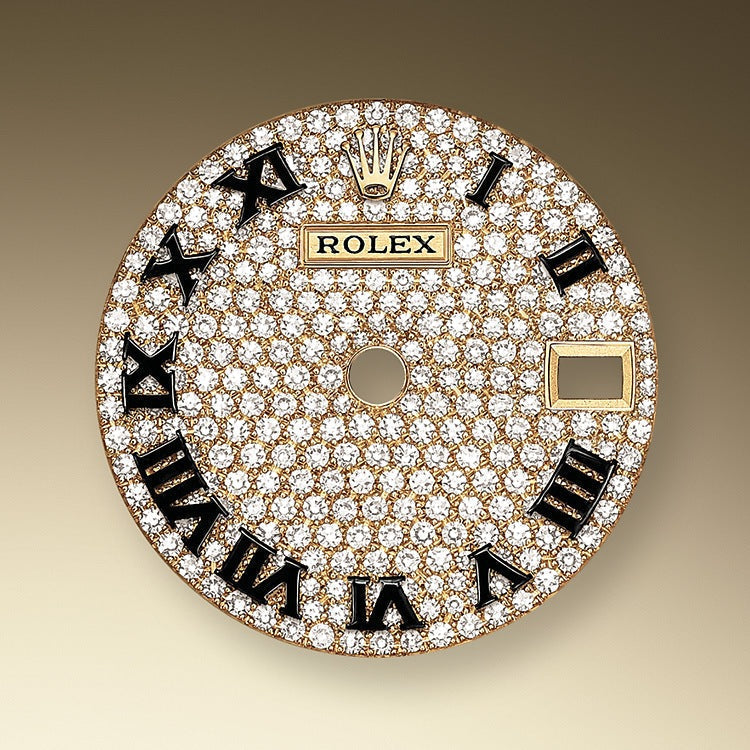 Lady-Datejust 28, 18k Yellow Gold, Ref# 279458RBR-0001