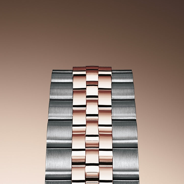 Lady-Datejust 28, Oystersteel and 18k Everose Gold, Ref# 279381RBR-0013