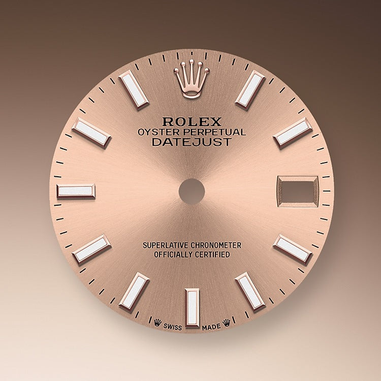 Lady-Datejust 28, Oystersteel and 18k Everose Gold, Ref# 279381RBR-0023