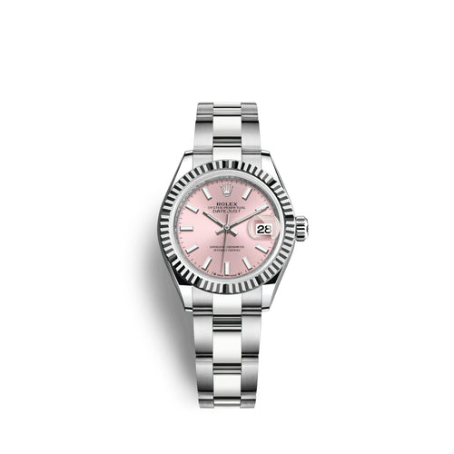 Lady-Datejust 28, Oystersteel and 18k White Gold, Ref# 279174-0002